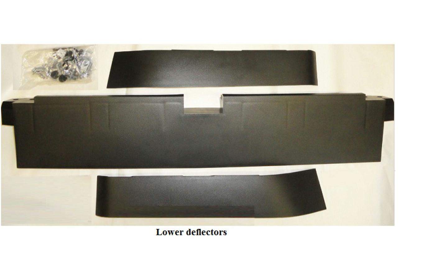 Deflector: 84-90 Radiator Lower front KIT (DISCO)